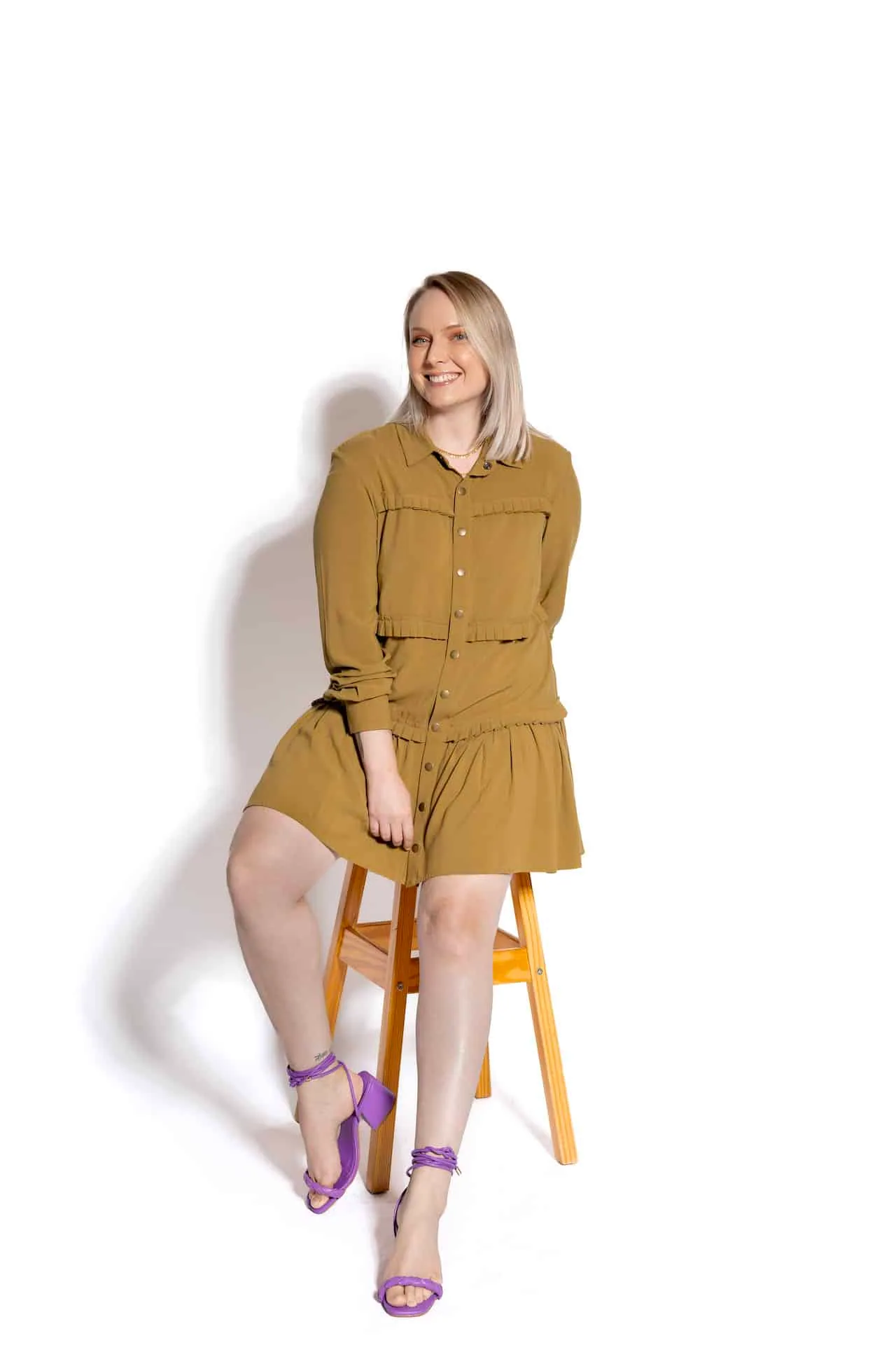 Chemise Com Detalhes em Babado — foto 1 de 5