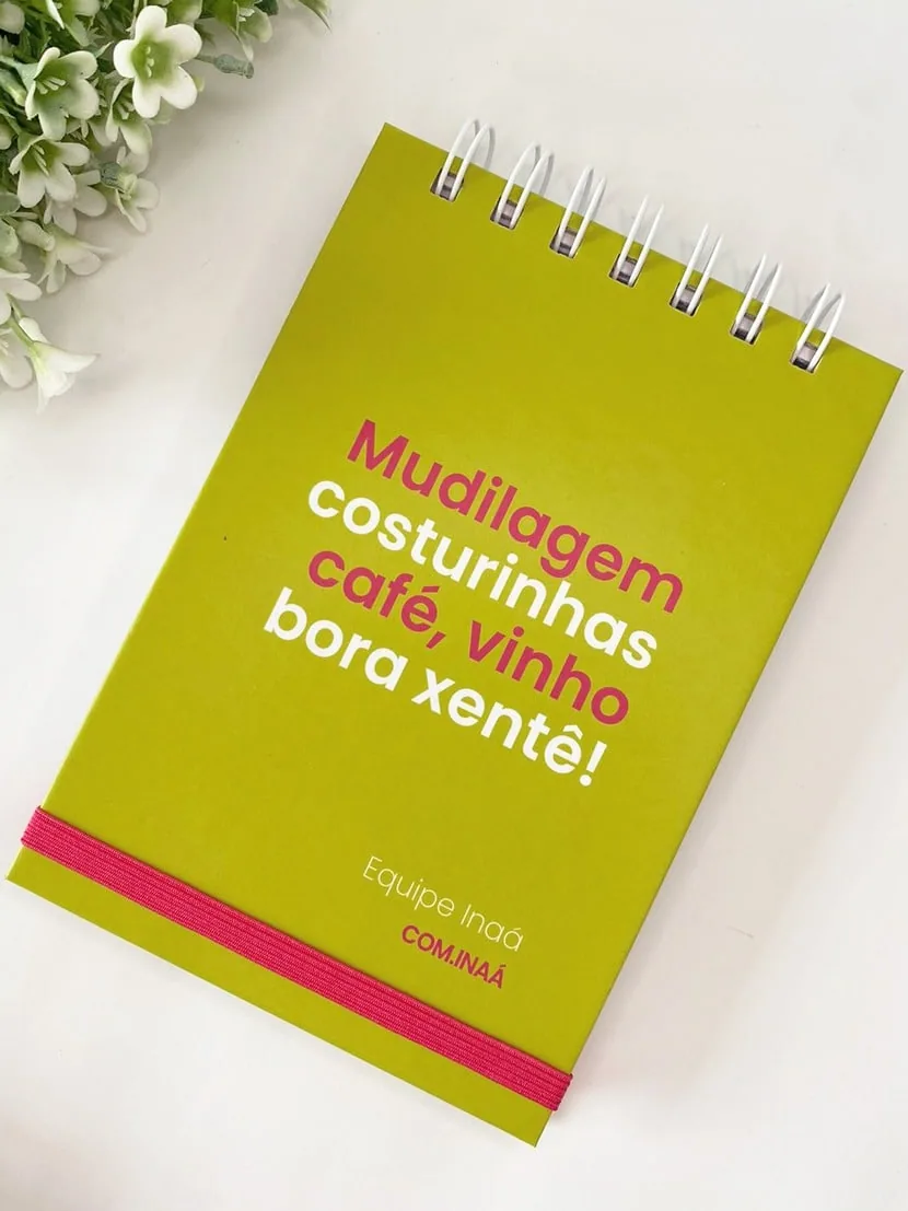 Bloco de Notas Mudilagem Inaá — foto 3