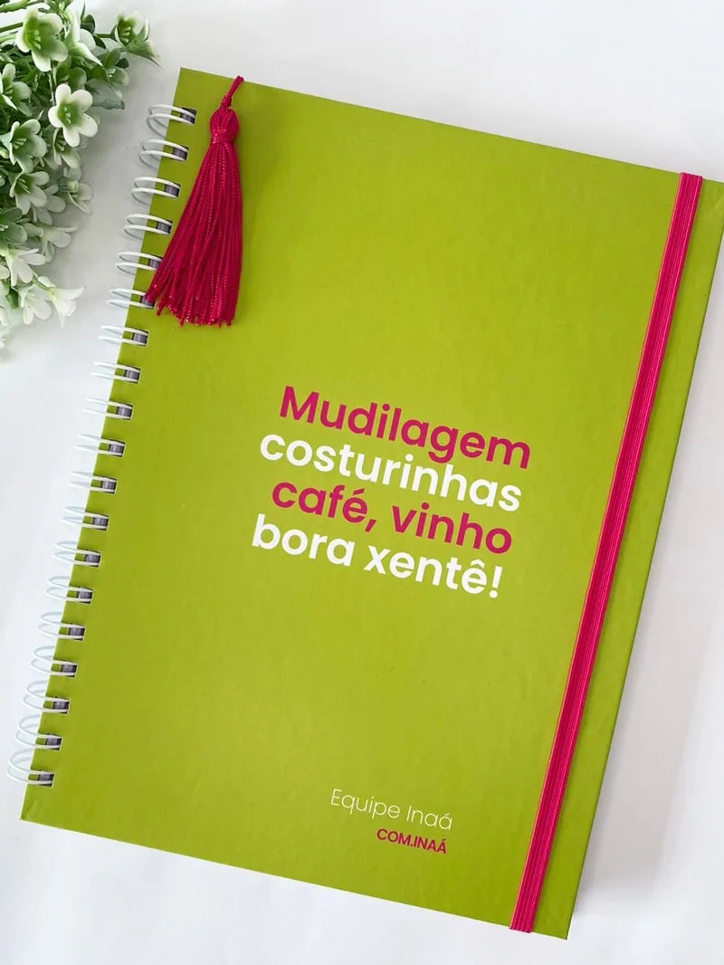 Caderno de Anotações Mudilagem Inaá — foto 1