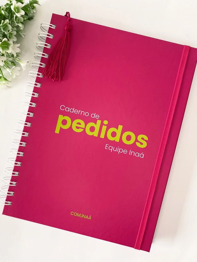 Caderno de Pedidos Inaá — foto 1