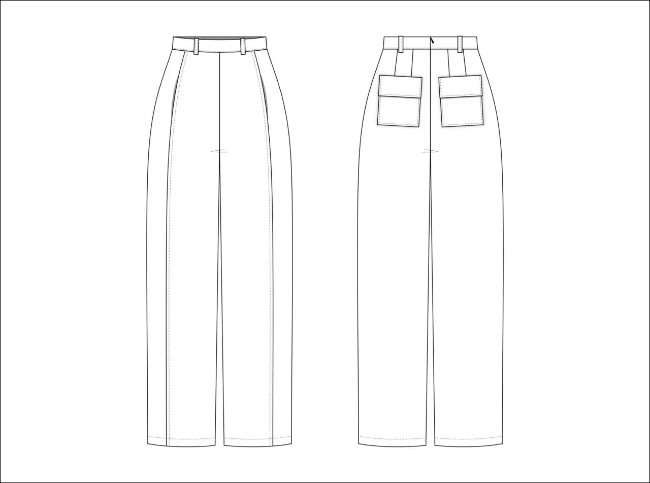 Molde Digital – Calça Perséfone — foto 2
