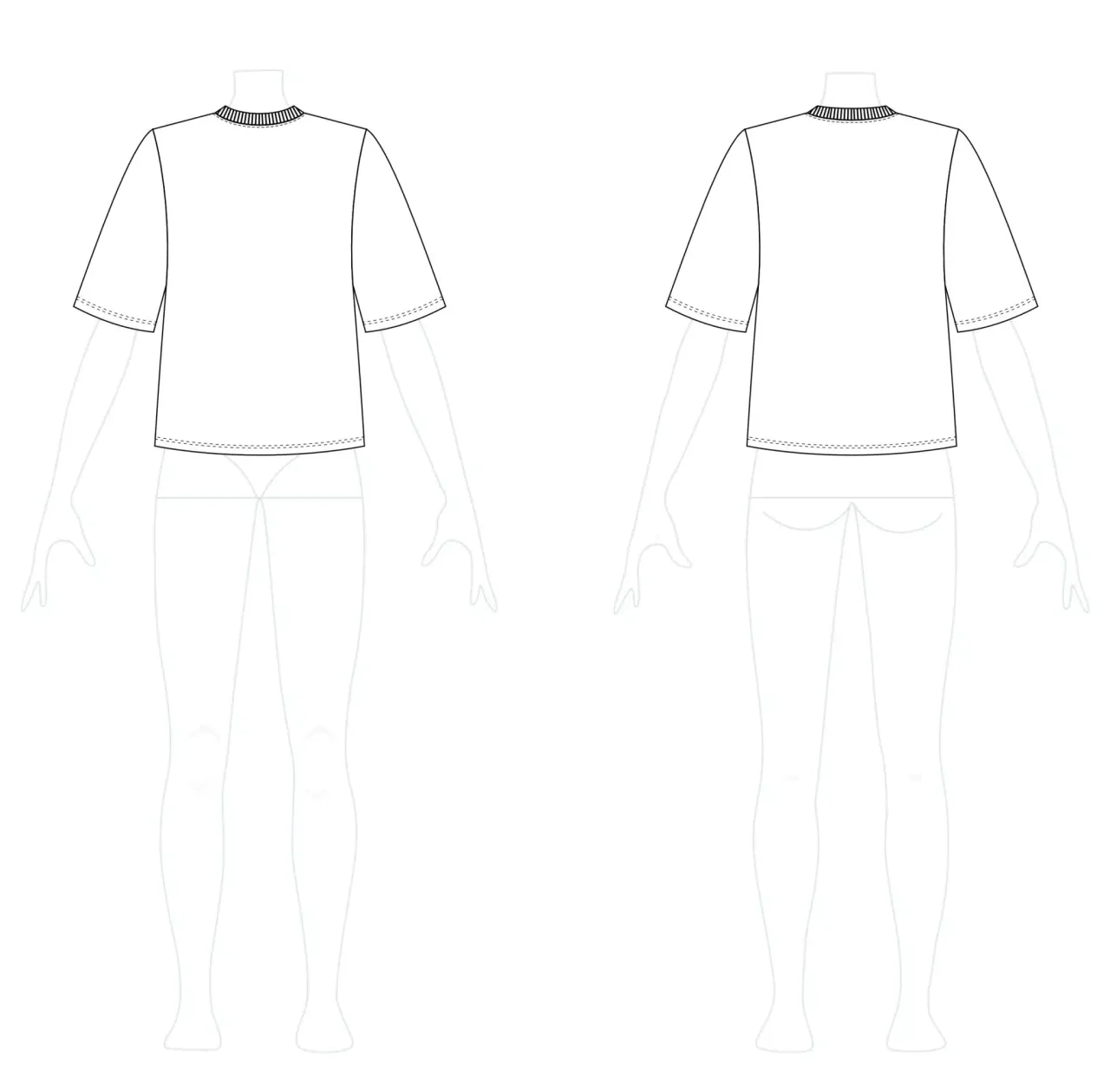 Molde Digital – Camiseta Karina — foto 6