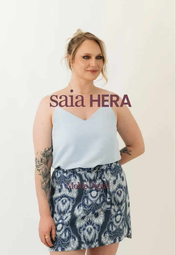 Molde Digital – Combo Saia Hera + Regata Helena + Kimono Atena — foto 4