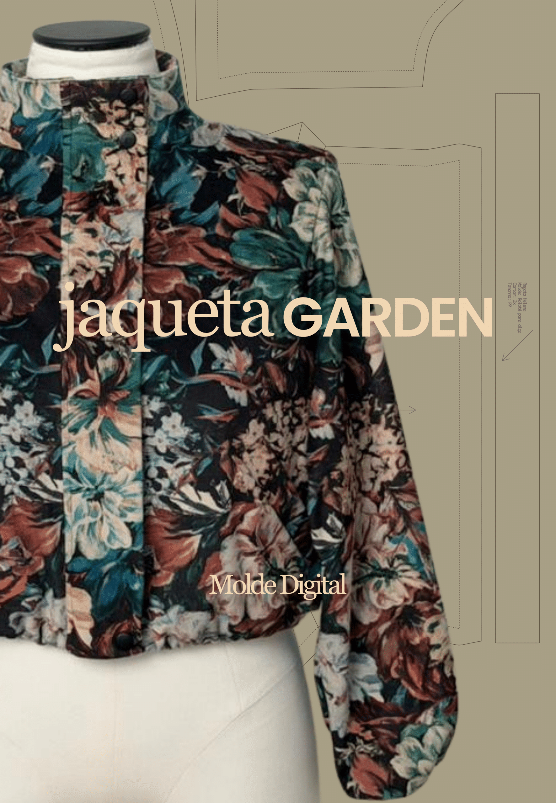 Molde - Jaqueta Garden