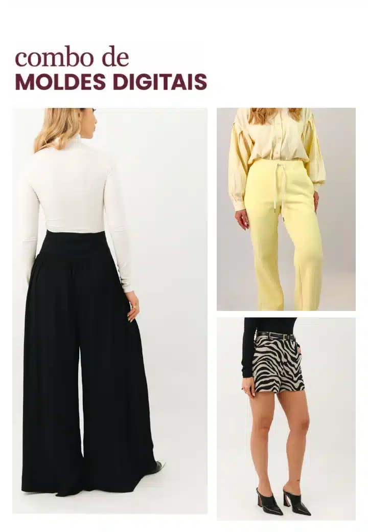 Molde Digital - Combo Partes de Baixo
